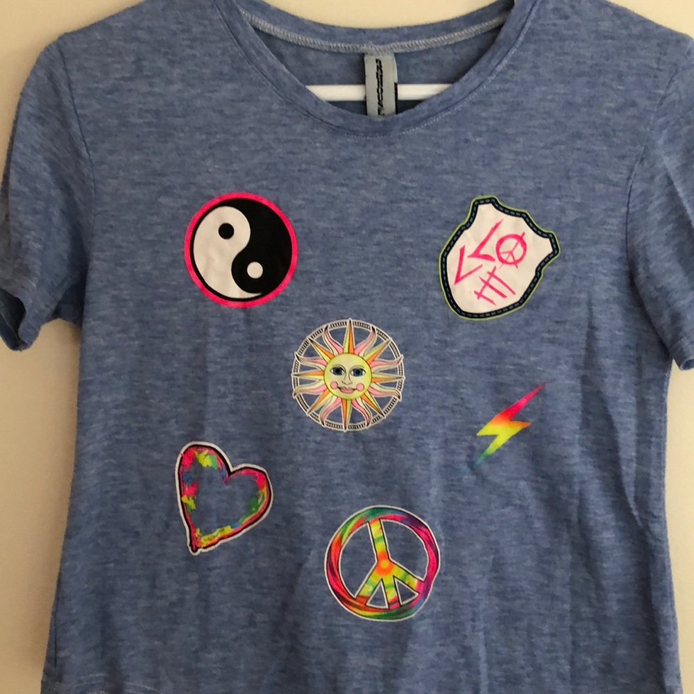 Girls peace tee